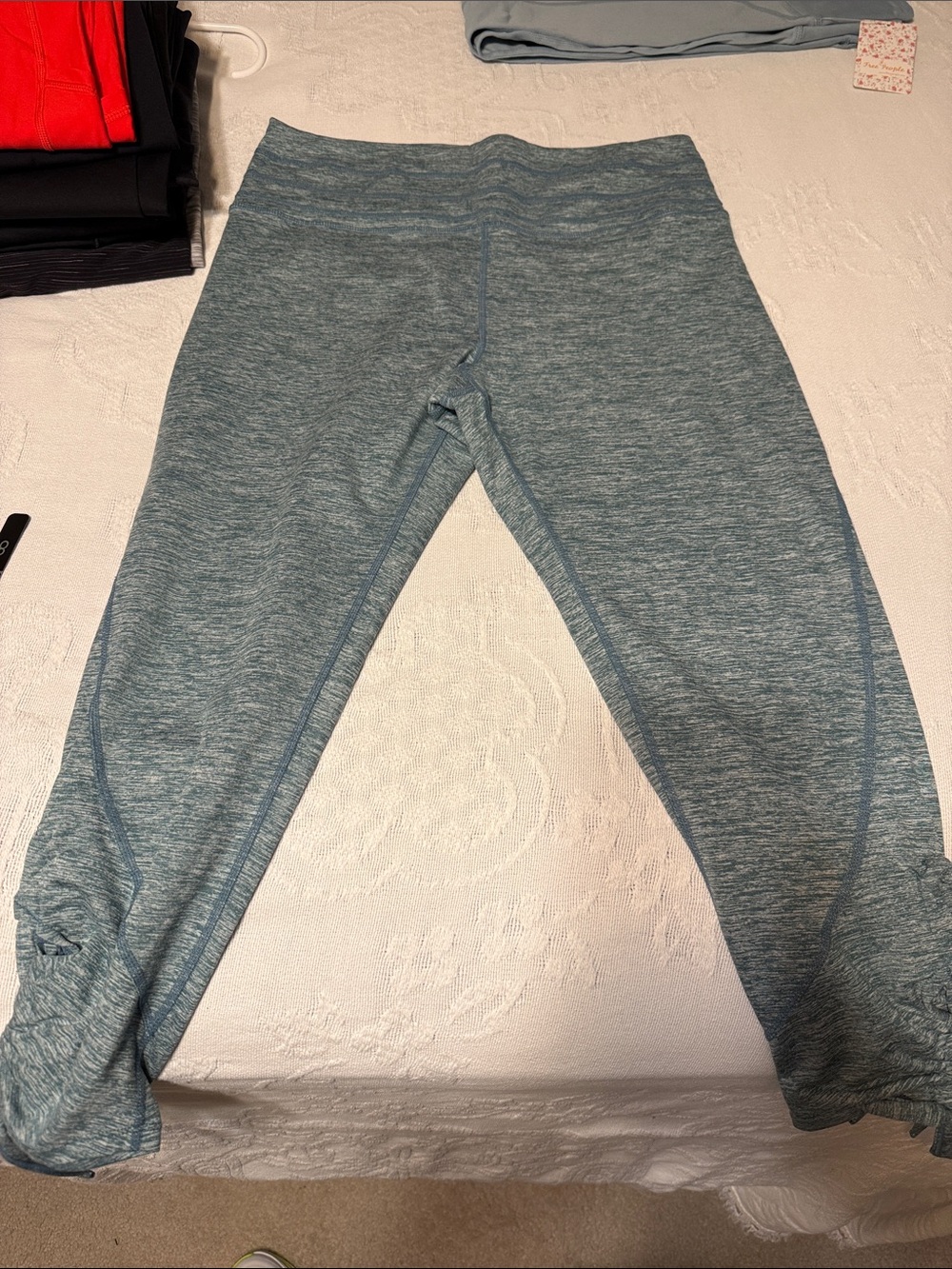 FP Movement by Free People Heathered Teal Leggings